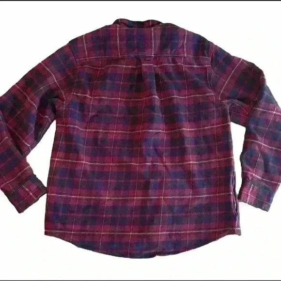 ORVIS Flannel Shirt Mens Extra Large Plaid Shacket Heavyweight Workwear - Picture 2 of 14